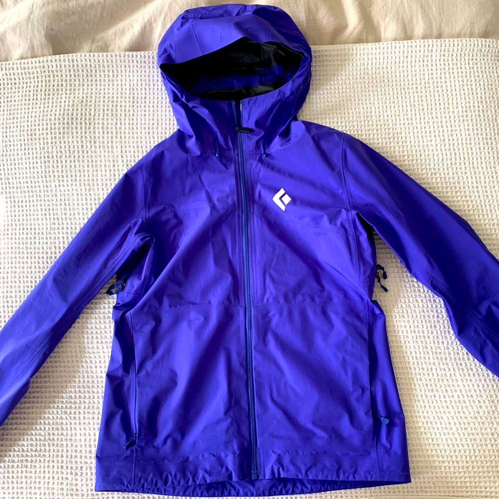 Black Diamond rain jacket - liquid point